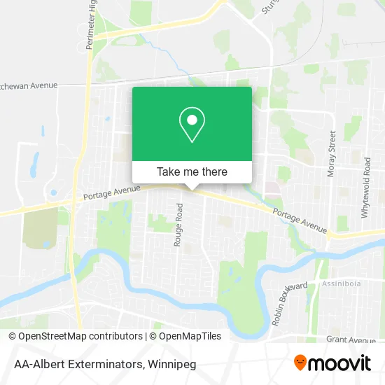 AA-Albert Exterminators map
