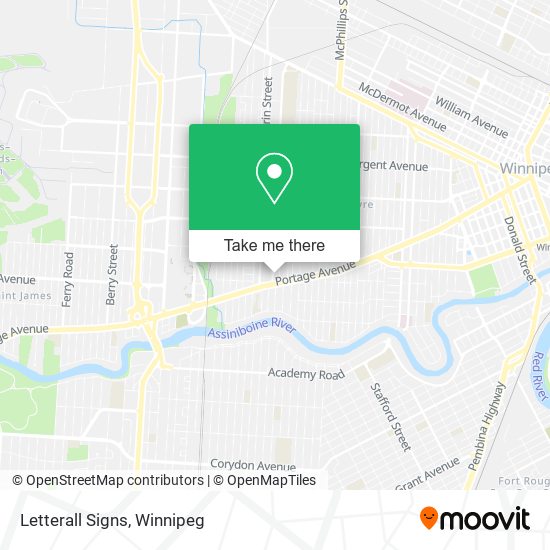 Letterall Signs map
