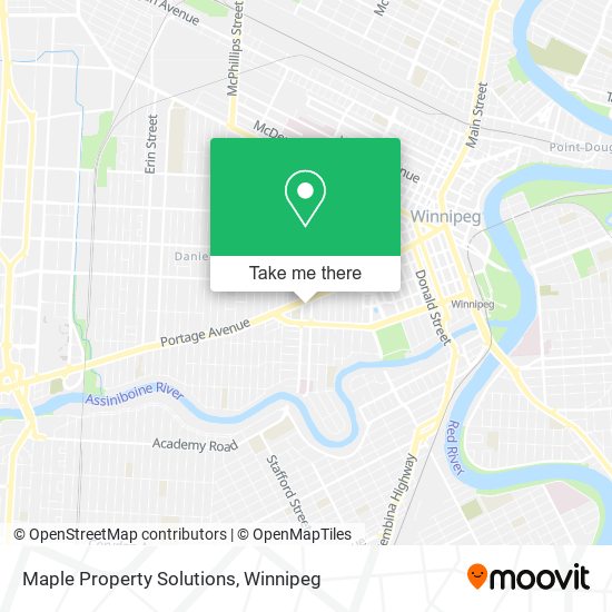 Maple Property Solutions map