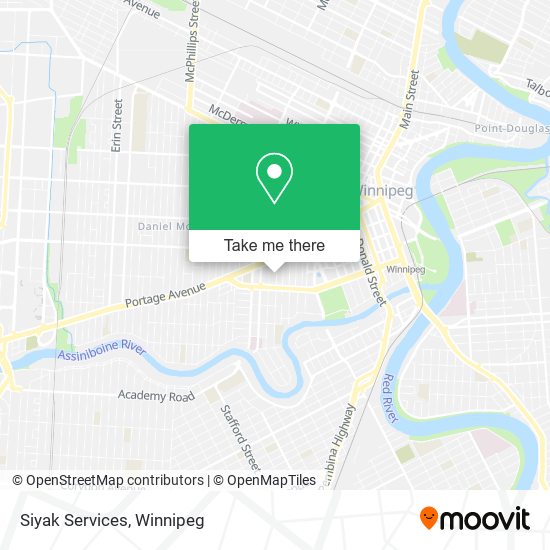 Siyak Services map