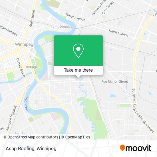 Asap Roofing map