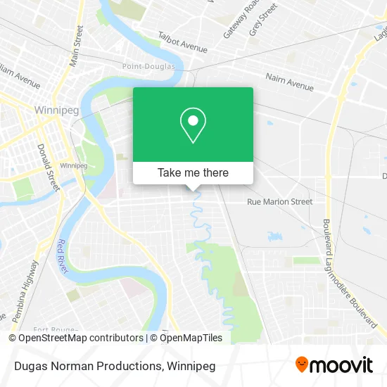 Dugas Norman Productions map