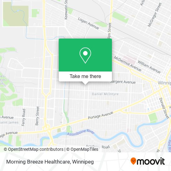 Morning Breeze Healthcare map