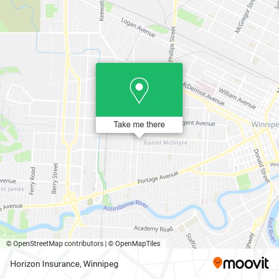 Horizon Insurance map