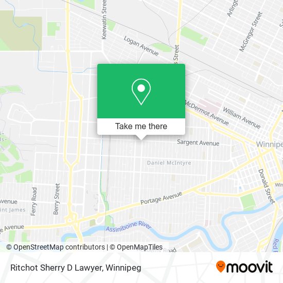 Ritchot Sherry D Lawyer map
