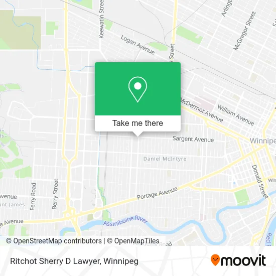Ritchot Sherry D Lawyer map