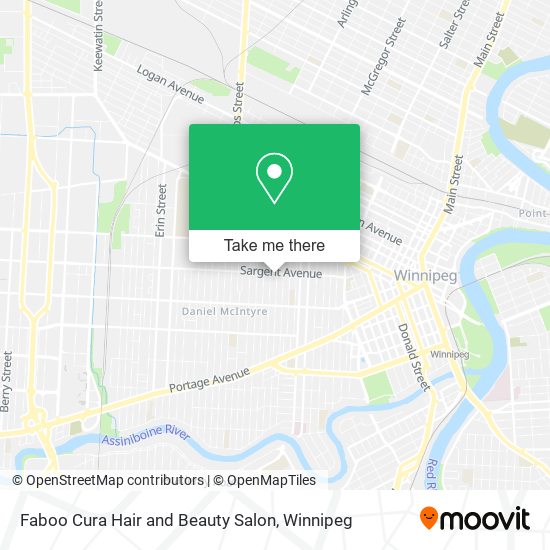 Faboo Cura Hair and Beauty Salon map