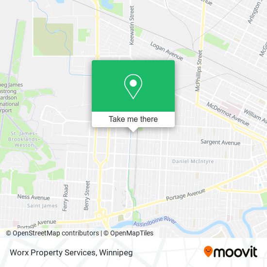 Worx Property Services map