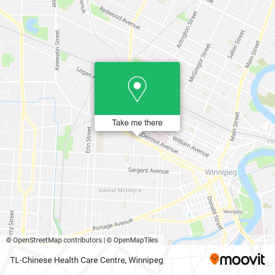 TL-Chinese Health Care Centre map