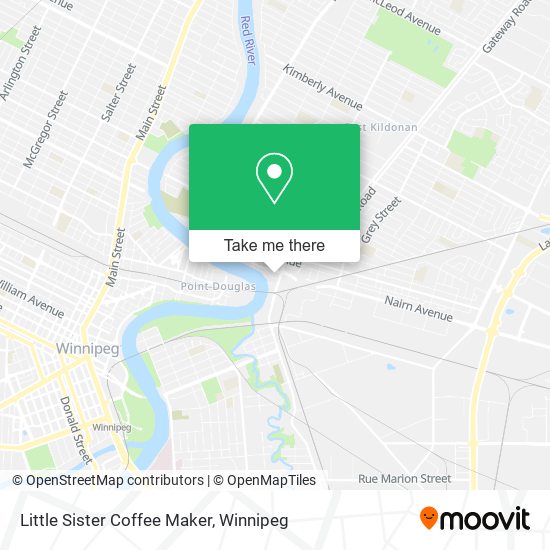 Little Sister Coffee Maker map