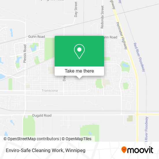 Enviro-Safe Cleaning Work map