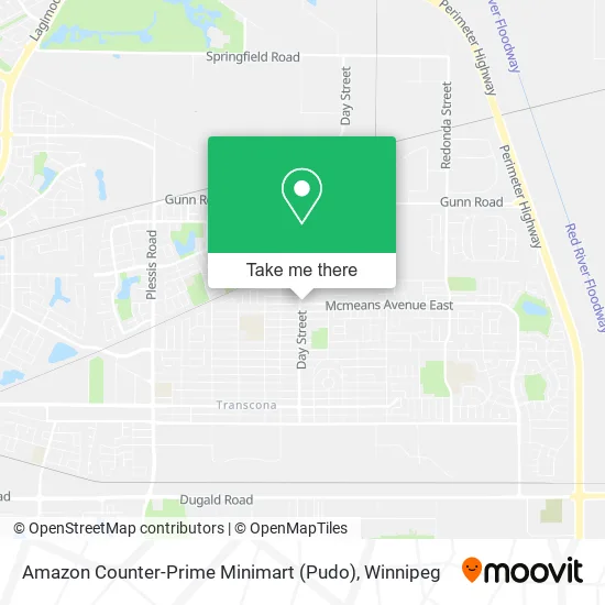 Amazon Counter-Prime Minimart (Pudo) map