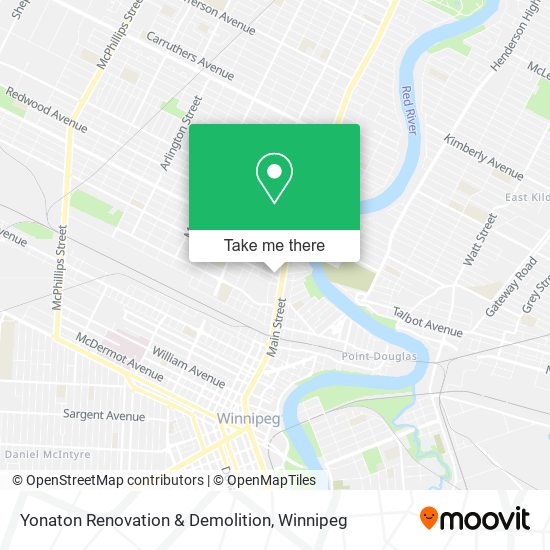 Yonaton Renovation & Demolition map