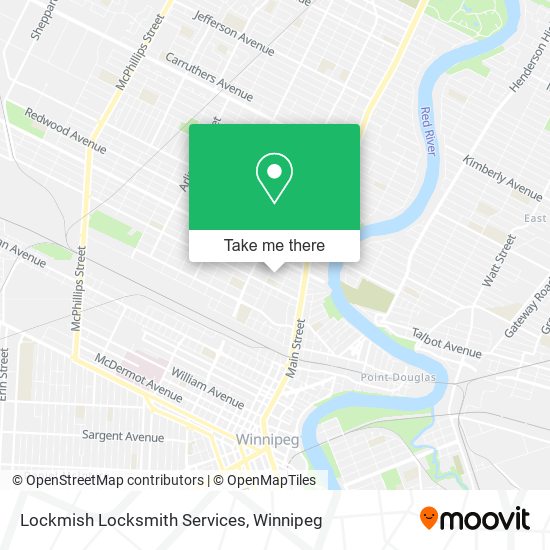 Lockmish Locksmith Services map