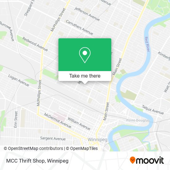 MCC Thrift Shop map