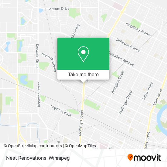 Nest Renovations map