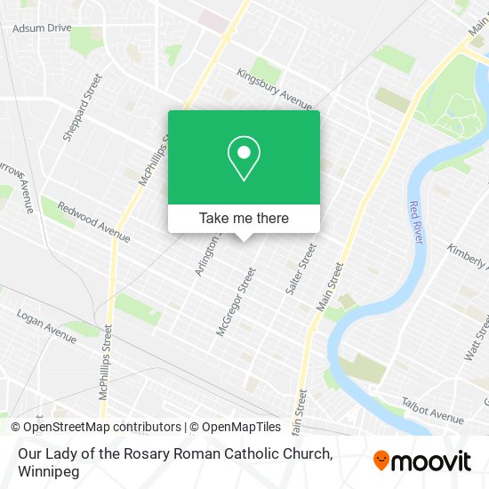 Our Lady of the Rosary Roman Catholic Church plan