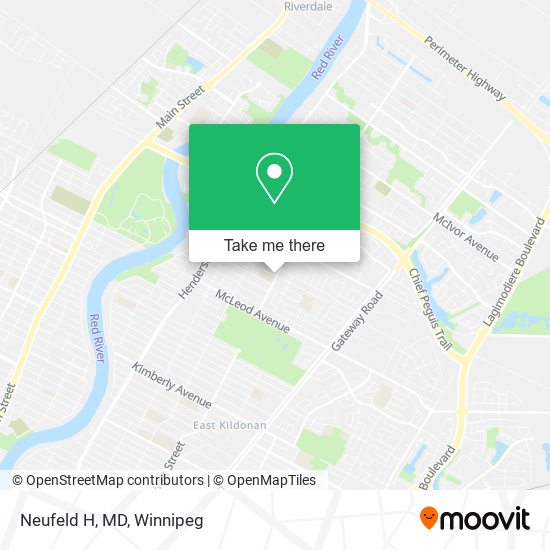 Neufeld H, MD map