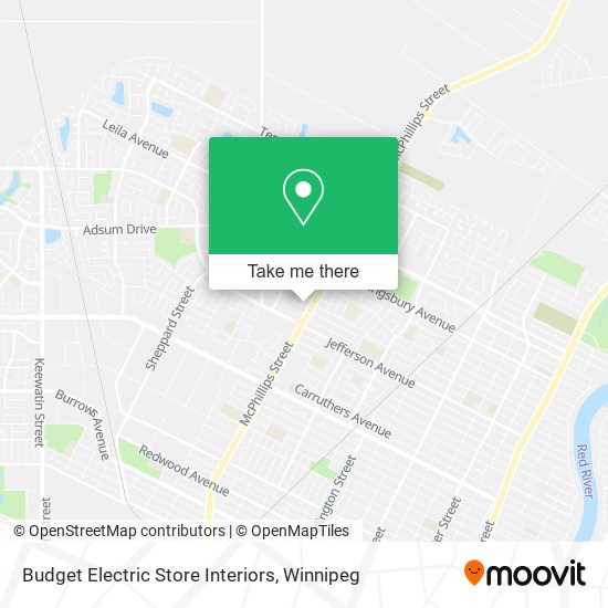 Budget Electric Store Interiors plan
