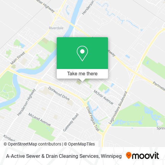 A-Active Sewer & Drain Cleaning Services map