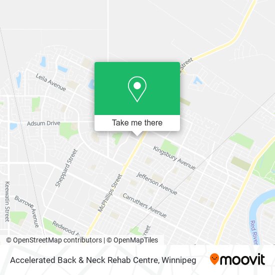 Accelerated Back & Neck Rehab Centre map