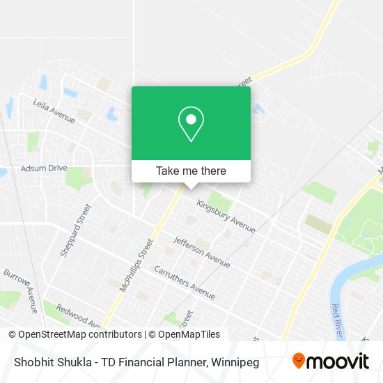 Shobhit Shukla - TD Financial Planner map