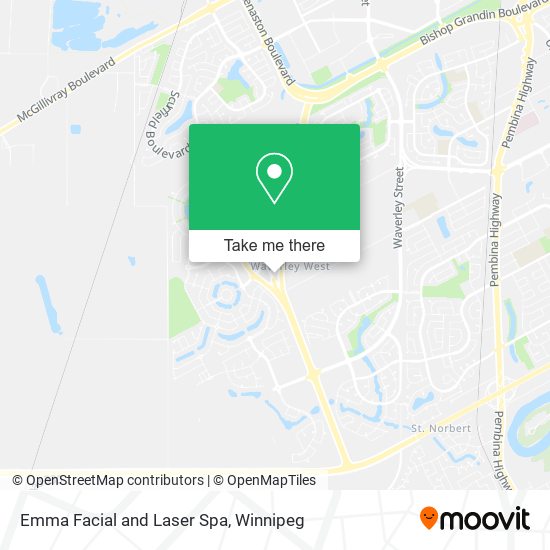 Emma Facial and Laser Spa map