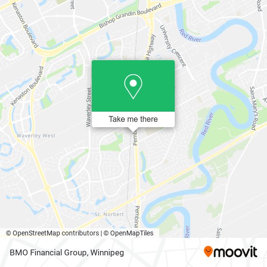 BMO Financial Group map