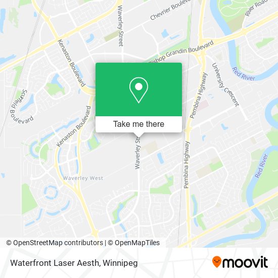 Waterfront Laser Aesth map