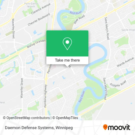 Daemon Defense Systems map