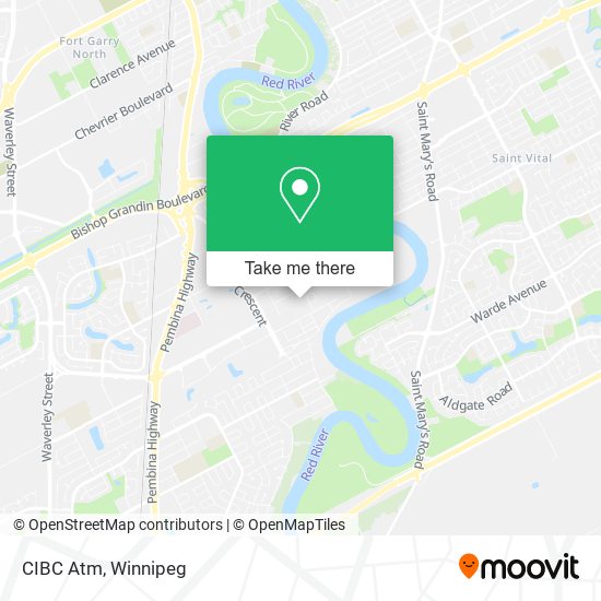 CIBC Atm map