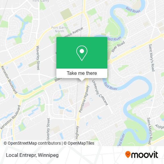 Local Entrepr map