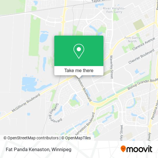 Fat Panda Kenaston map