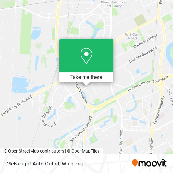 McNaught Auto Outlet map