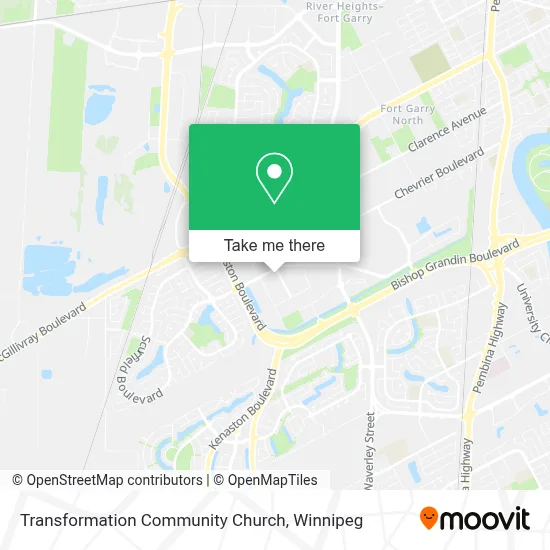 Transformation Community Church map