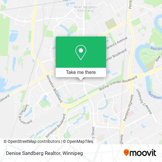 Denise Sandberg Realtor map