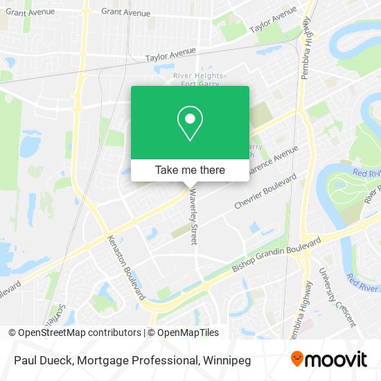 Paul Dueck, Mortgage Professional map
