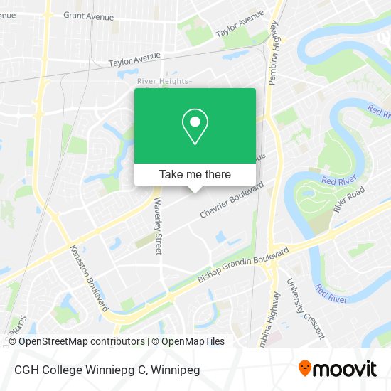 CGH College Winniepg C map