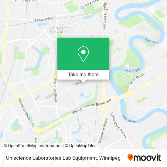 Uniscience Laboratories Lab Equipment map
