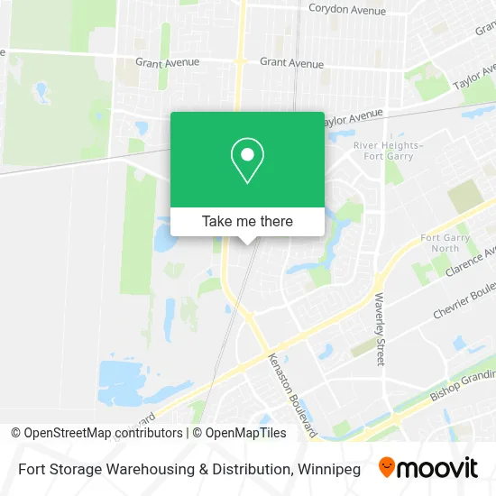Fort Storage Warehousing & Distribution map