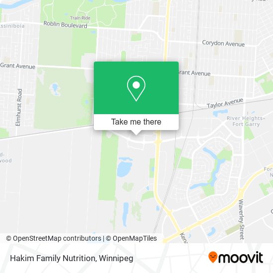 Hakim Family Nutrition map