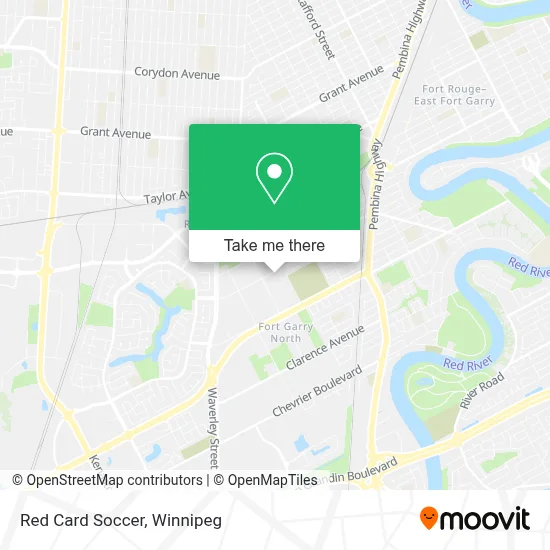 Red Card Soccer map
