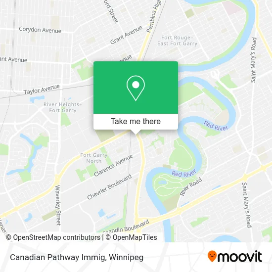 Canadian Pathway Immig map