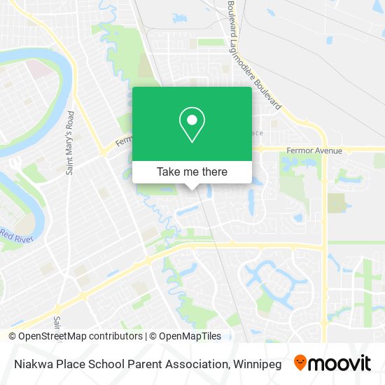 Niakwa Place School Parent Association map