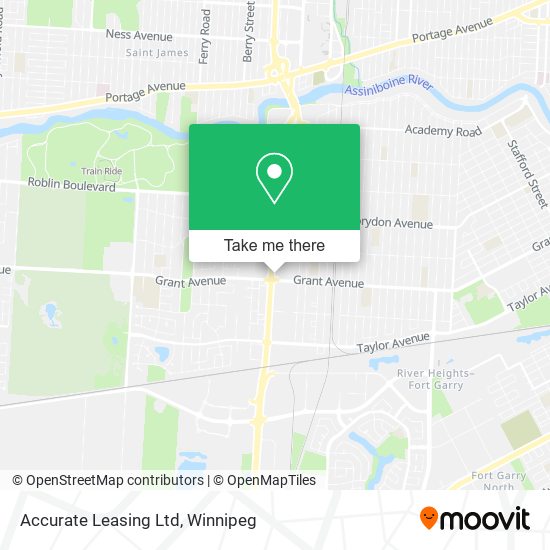 Accurate Leasing Ltd map