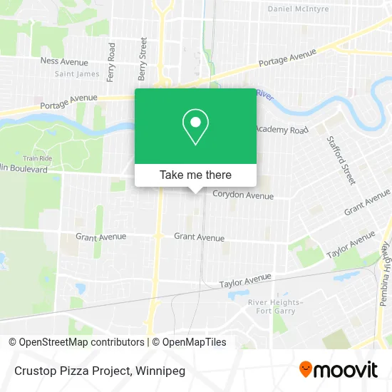 Crustop Pizza Project map