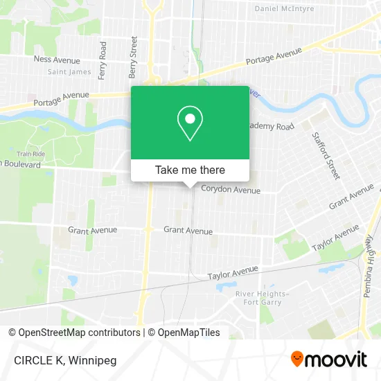 CIRCLE K map