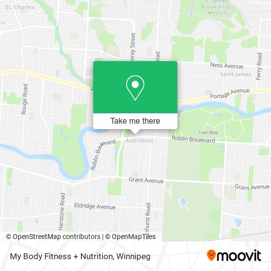 My Body Fitness + Nutrition map