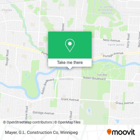 Mayer, G.L. Construction Co map