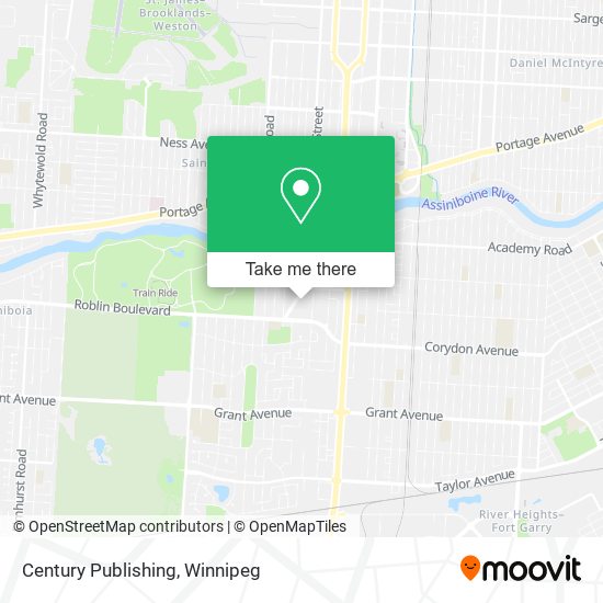 Century Publishing map